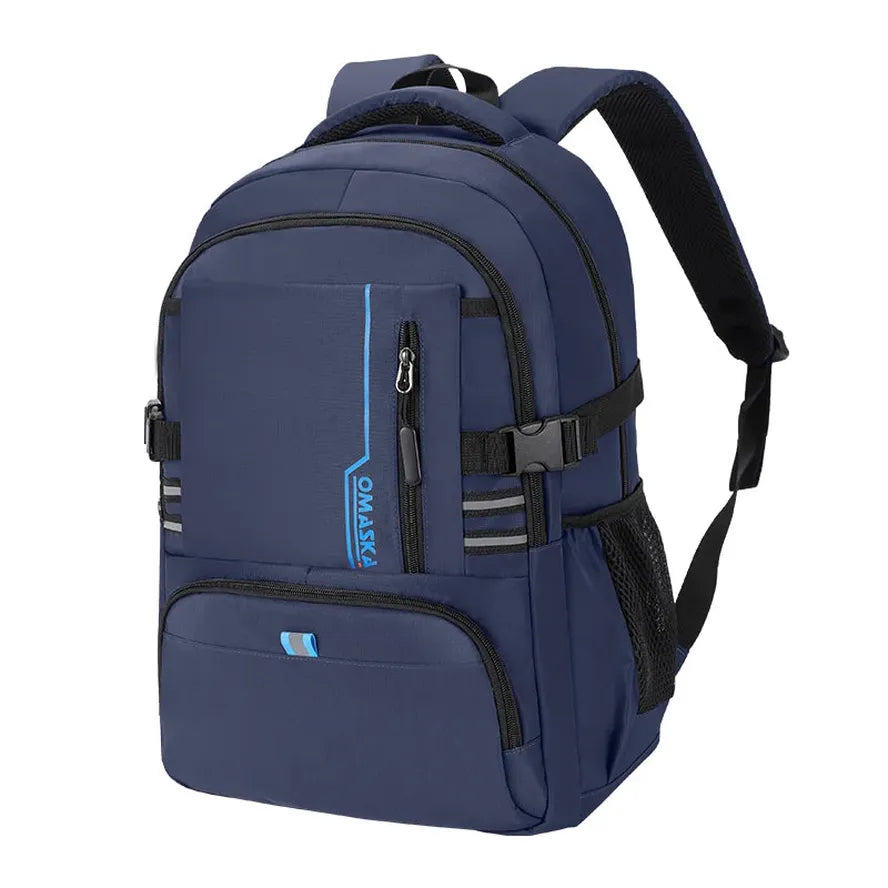 JMT-704586 Large Capacity Waterproof College Laptop Backpack for Men - 17 Inch Casual School Bag