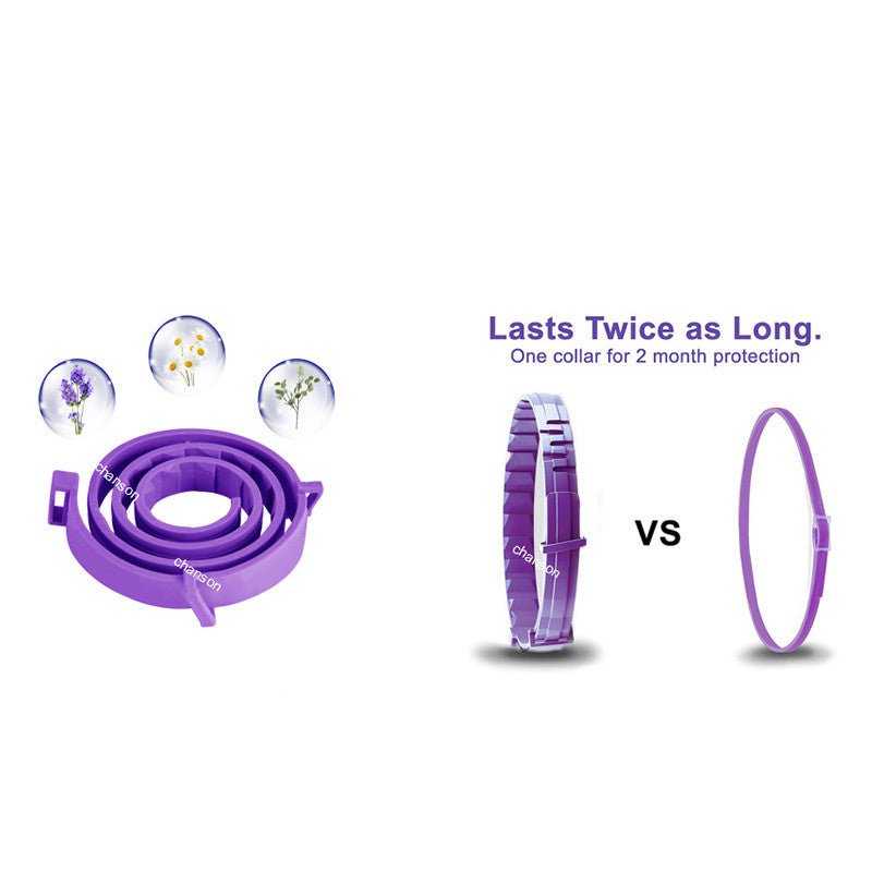 JMT-704842 Adjustable Cat Calming Collar - Hypoallergenic Soothing Accessory to Relieve Anxiety