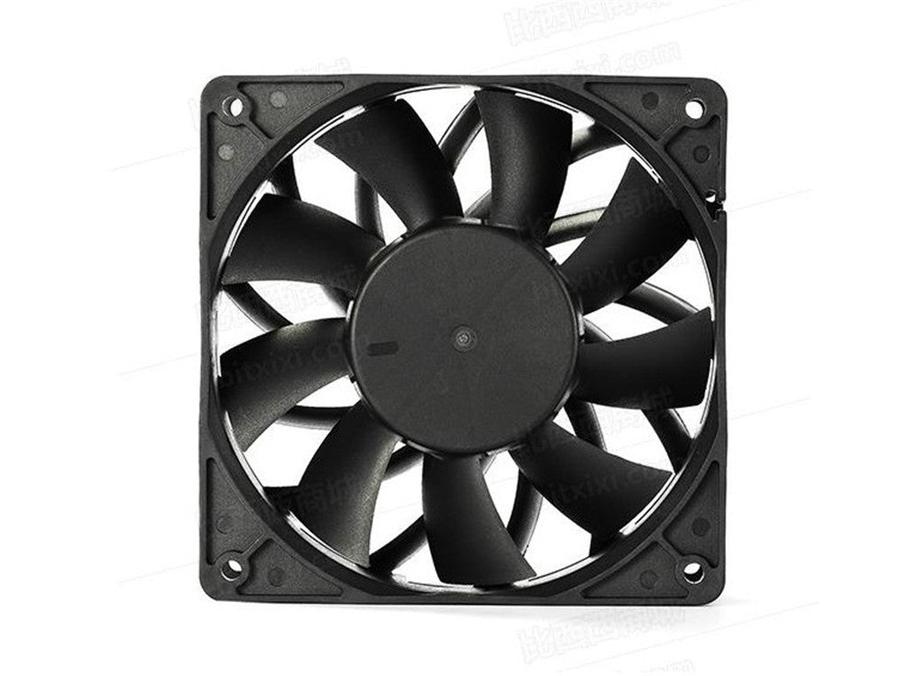 JMT-704970 Delta 120mm Cooling Fan, Model PFC1212DE, DC12V, 5520 RPM, 252.85 CFM Airflow, PWM Speed Control