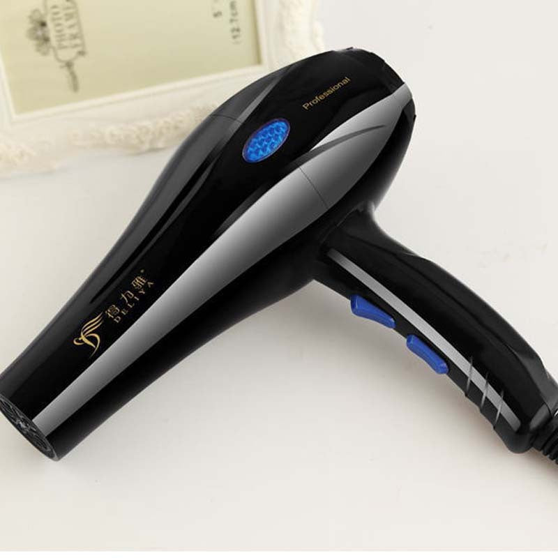 JMT-705162 High-Power Negative Ion Hair Dryer with 5 Speed Settings, Hot & Cold Air Function, and Accessories Included