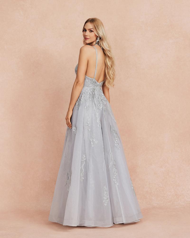 JMT-705418 Silver Elegant Ladies' Dress - Model SH0103