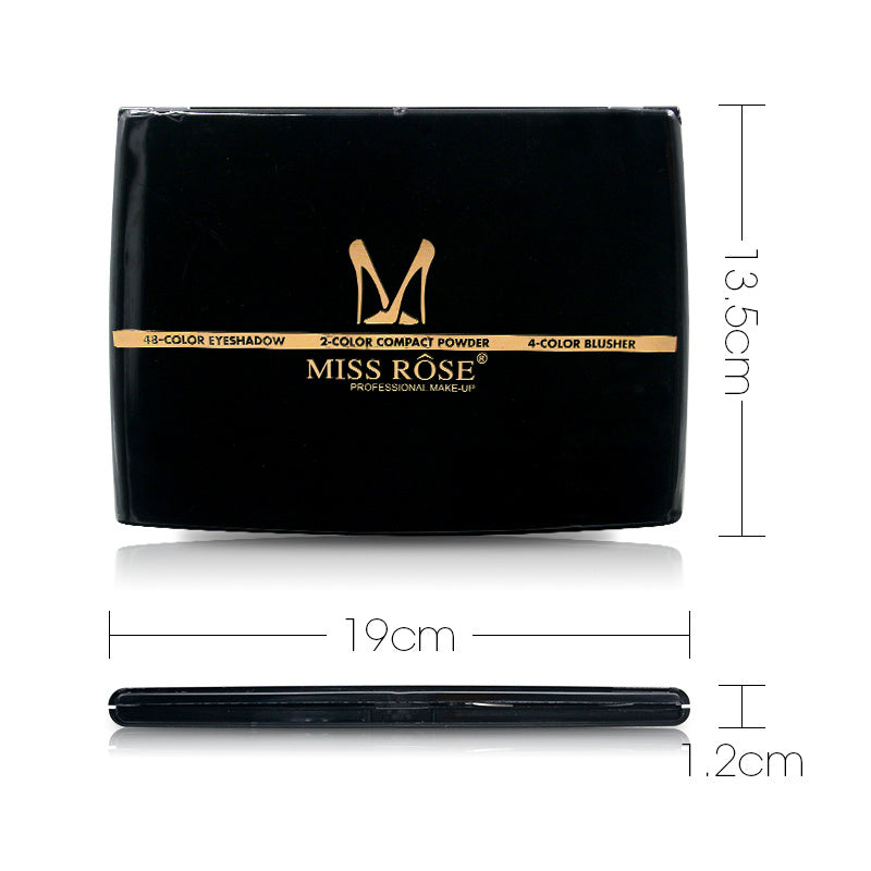 JMT-705610 Waterproof Shimmer Eye Shadow Palette with 8 Colors for Contouring and Defining
