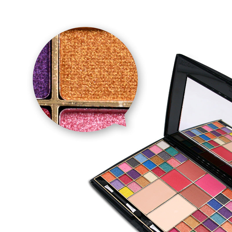 JMT-705610 Waterproof Shimmer Eye Shadow Palette with 8 Colors for Contouring and Defining