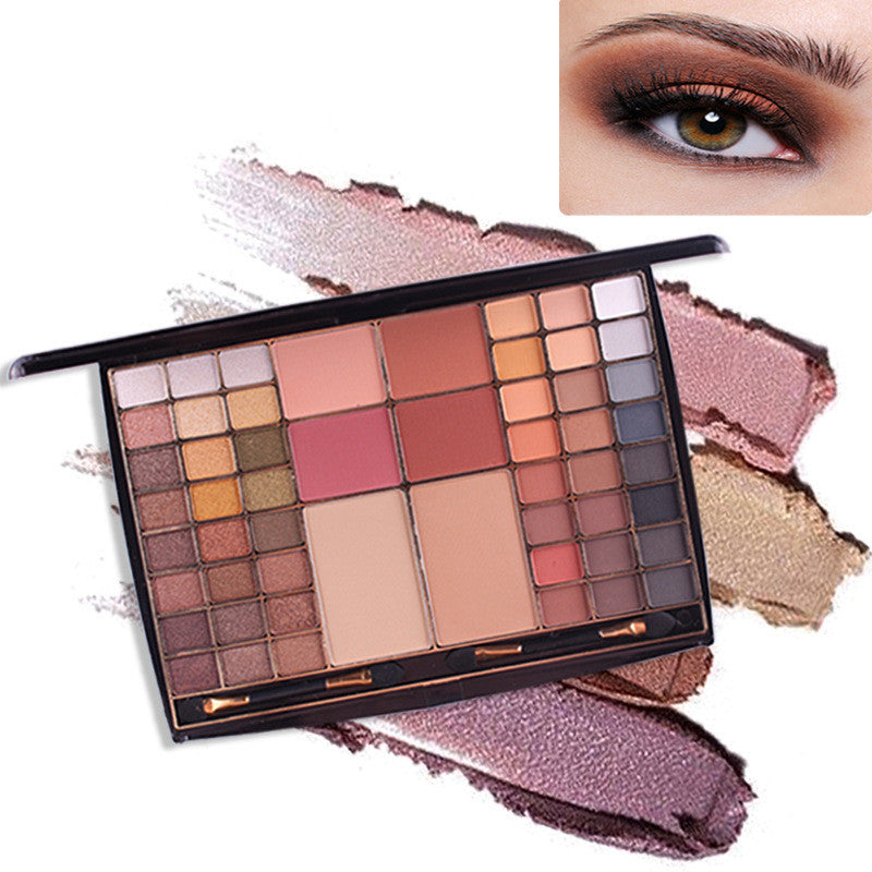 JMT-705610 Waterproof Shimmer Eye Shadow Palette with 8 Colors for Contouring and Defining