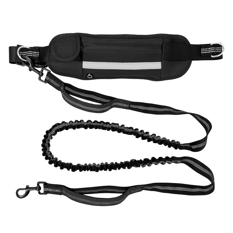 JMT-705674 Explosion Proof Adjustable Outdoor Pet Traction Leash for Small to Medium Dogs