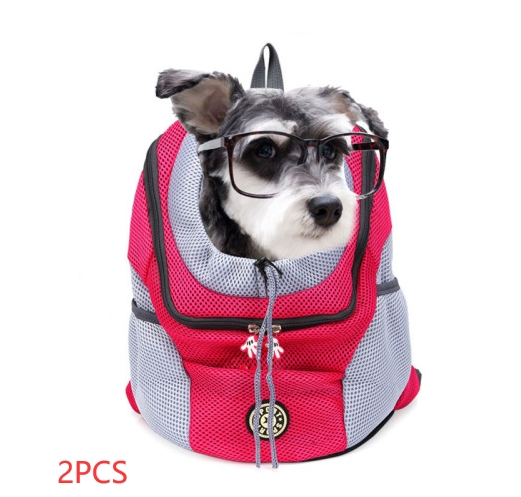 JMT-705674 Versatile Pet Backpack for Dogs - Comfortable Travel Carrier with Adjustable Straps