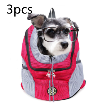 JMT-705674 Versatile Pet Backpack for Dogs - Comfortable Travel Carrier with Adjustable Straps