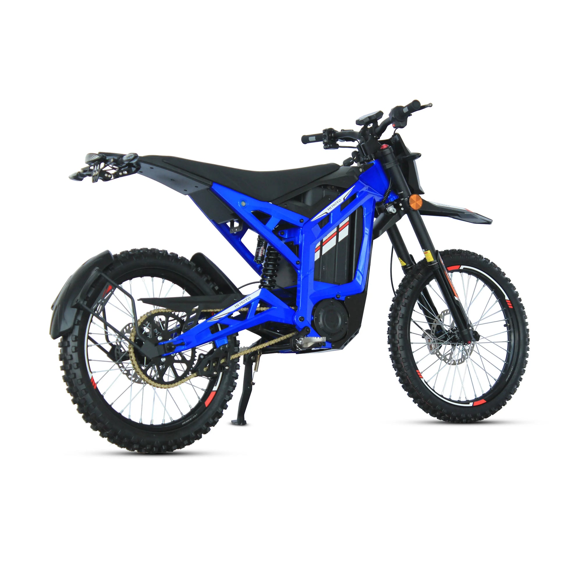 JMT-705930 Eco-Friendly Electric Dirt Bike with 72V Lithium Battery and 12-Speed Gears for Quiet Long Rides , Top Speed 27.9 mph