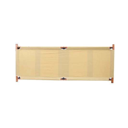 JMT-706058 Lightweight Outdoor Camping Folding Bed with Wood Grain Aluminium Frame for Hiking