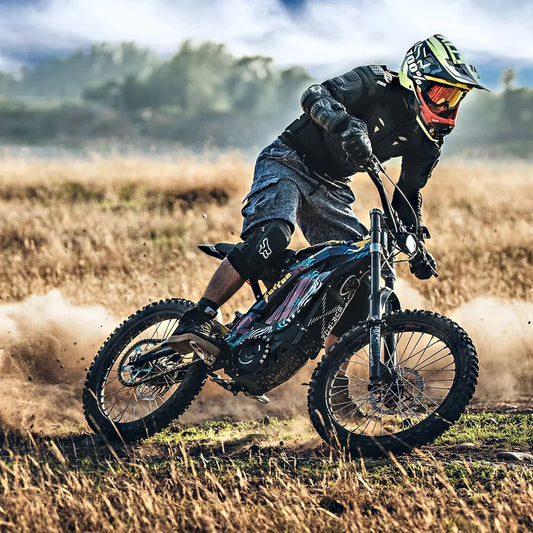 JMT-706250 6000W High-Speed Electric Off-Road Dirt Bike for Adults , Top Speed 27.9 mph