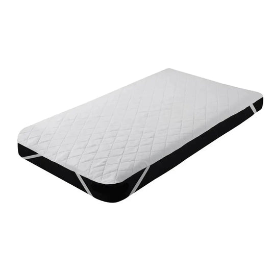 JMT-706250 Luxurious Waterproof Deep Pocket Quilted Fitted Mattress Protector with Elastic Straps
