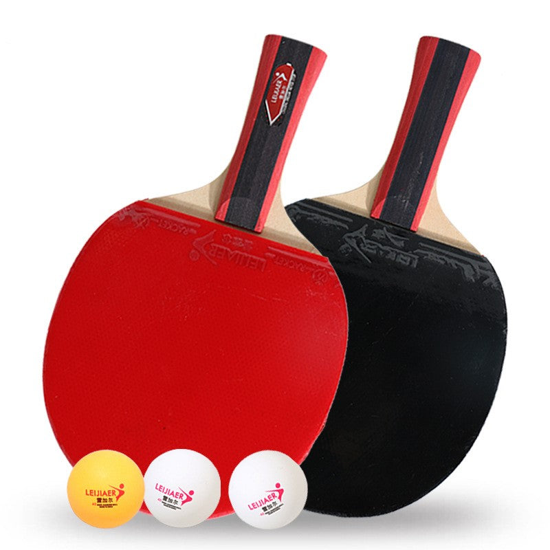JMT-706250 Table Tennis Racket Set with Two Rackets and Three Balls