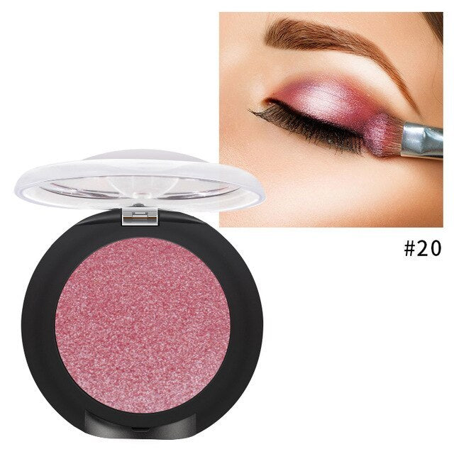 JMT-706762 Shimmering Pearlescent Eyeshadow Palette with 20 Versatile Colors