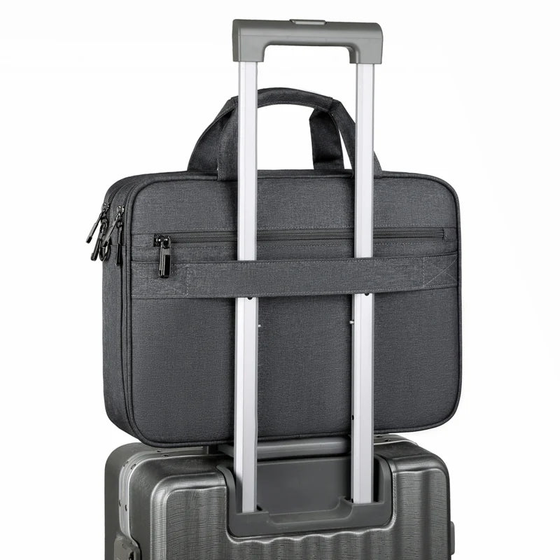 JMT-707146 Waterproof Business Laptop Sleeve for 15.6-Inch Laptops, Stylish Protective Case