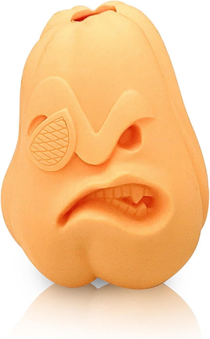 JMT-707466 Food-Grade Silicone Puzzle Toy for Cats and Dogs - Leak-Proof Slow Feeder Ball for Treats and Wet Food, 11x8cm