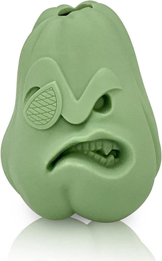 JMT-707466 Food-Grade Silicone Puzzle Toy for Cats and Dogs - Leak-Proof Slow Feeder Ball for Treats and Wet Food, 11x8cm