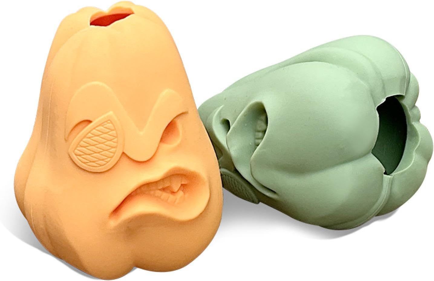 JMT-707466 Food-Grade Silicone Puzzle Toy for Cats and Dogs - Leak-Proof Slow Feeder Ball for Treats and Wet Food, 11x8cm