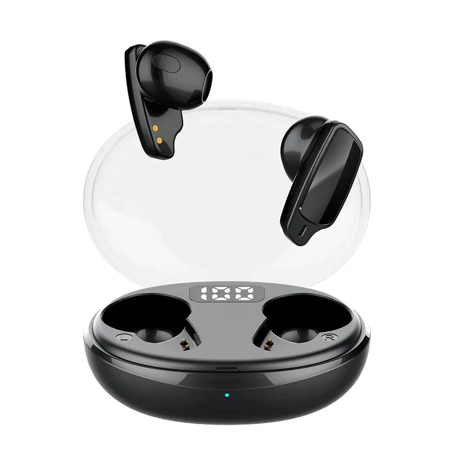 JMT-707658 Bluetooth TWS Earbuds with Wireless Charging and Enhanced Sound Quality