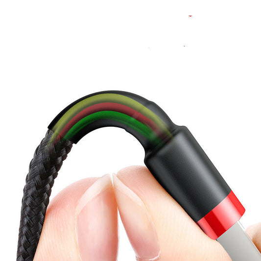 JMT-707658 iPhone Compatible 8PIN Data Cable for iPhone 11 Pro and iPhone 7 Plus - Available in Various Sizes and Colors