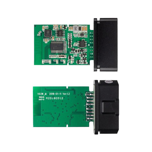 JMT-707786 OBD II ELM327 WiFi Car Diagnostic Tool for Android and Apple Devices with PIC25K80 Chip