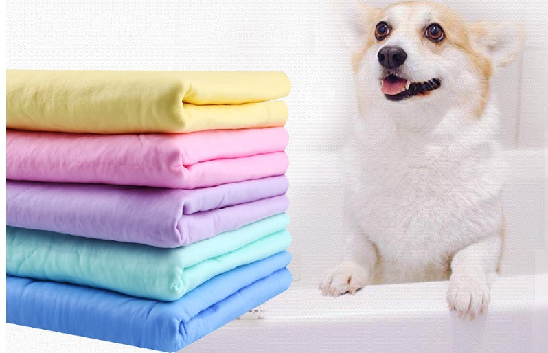 JMT-708106 Super Absorbent Towel for Cats and Dogs - Quick Drying, Non-Sticky, Easy to Use