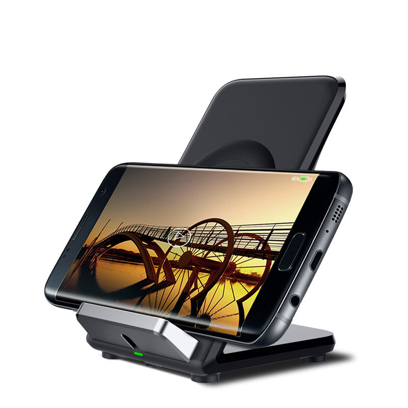 JMT-708170 F18 Wireless Charger with Fan for Fast Vertical Charging - 9V Output, Micro USB Interface