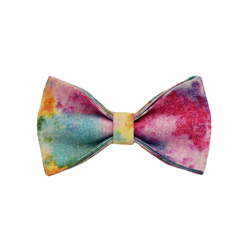 JMT-708298 Bronzing Dog Collar and Leash Set with Bow and Vest – Complete Four-Piece Outfit