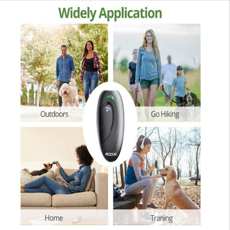 JMT-708618 Ultrasonic Dog Behavior Correction Trainer - Effective Training Device for Barking and Unruly Behaviors, Compact Design in Champagne Gold and Space Gray