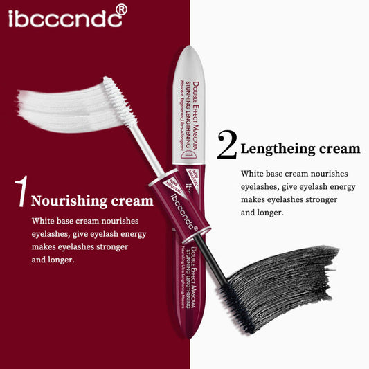 JMT-708746 Dual-Ended Smudge-Proof Mascara - Black and White Formula