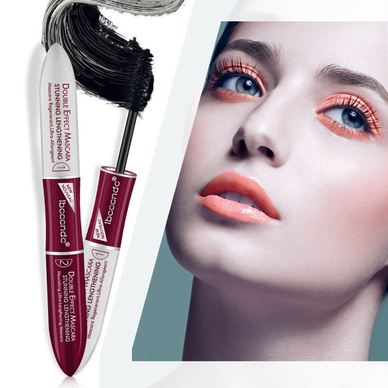 JMT-708746 Dual-Ended Smudge-Proof Mascara - Black and White Formula