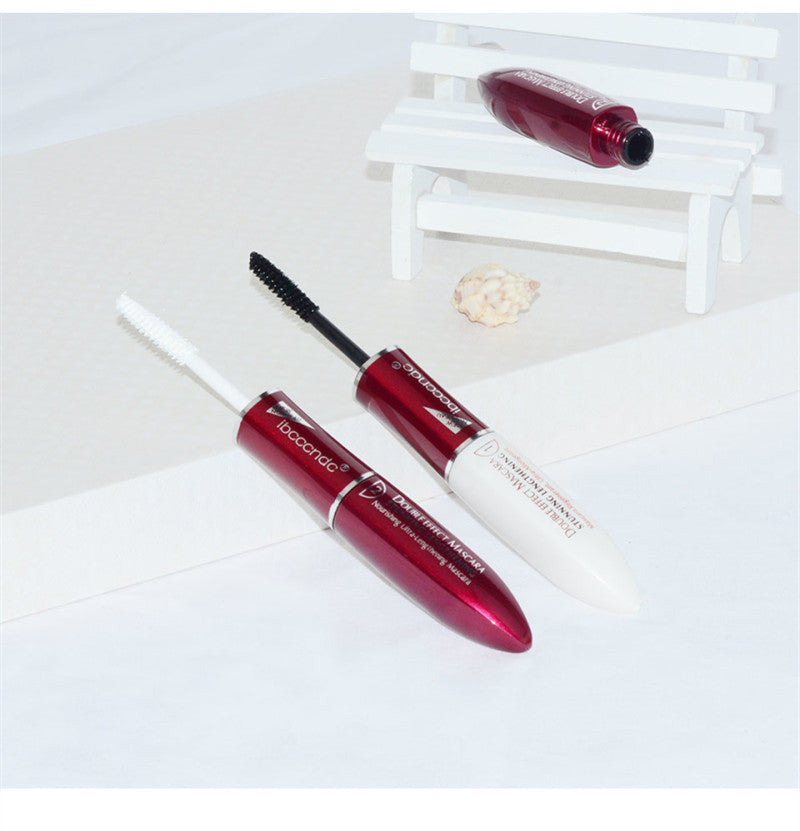 JMT-708746 Dual-Ended Smudge-Proof Mascara - Black and White Formula