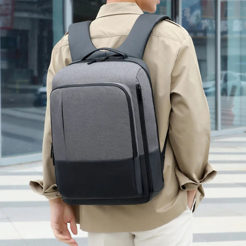 JMT-708810 Adjustable Large Capacity Outdoor Laptop Backpack with USB Charging Port for Travel and Office Use