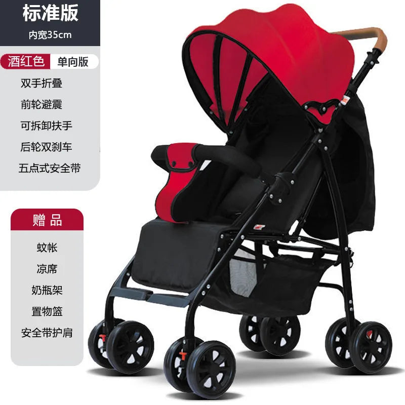 JMT-708810 Luxury 3 in 1 Twin Baby Stroller for Travel with Versatile Features