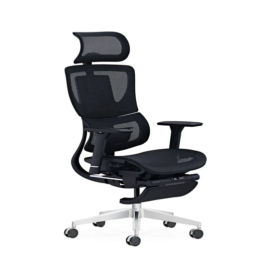 JMT-708938 Ergonomic Mesh Swivel Executive Office Chair for Comfort and Support in Work Environments