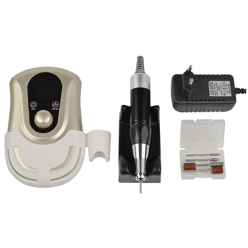 JMT-708938 Rechargeable 30,000 RPM Portable Nail Polisher with ABS Plastic Body, 20W Power and 2200mAh Battery