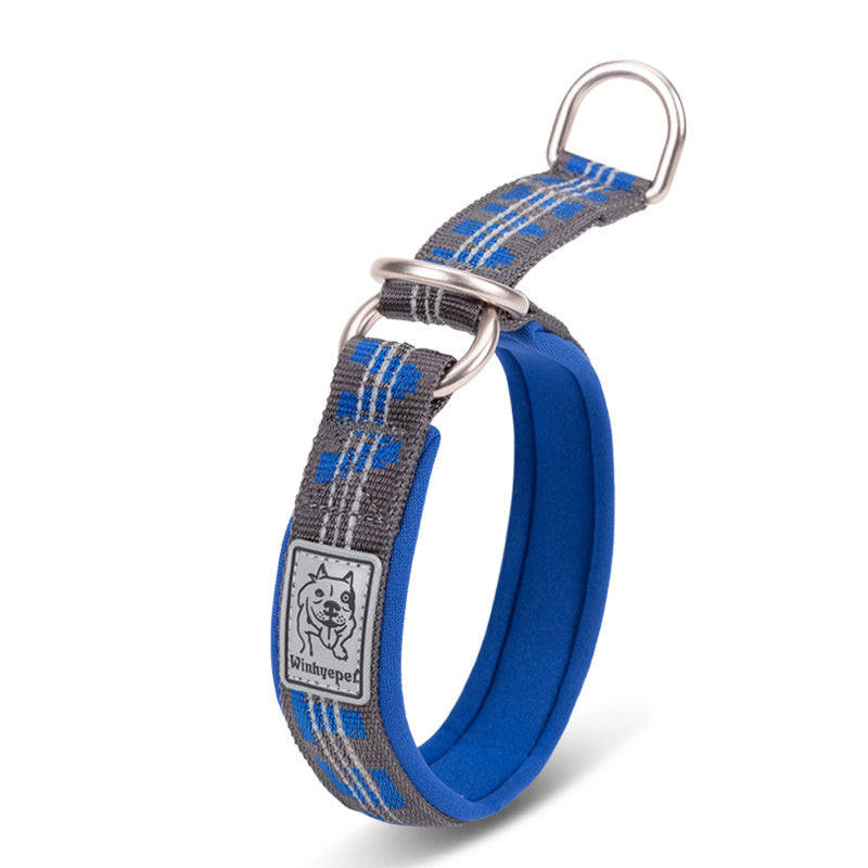 JMT-709450 Small Dog Collar in Army Green, Orange, Purple, Royal Blue, and Black/Red – Various Sizes Available