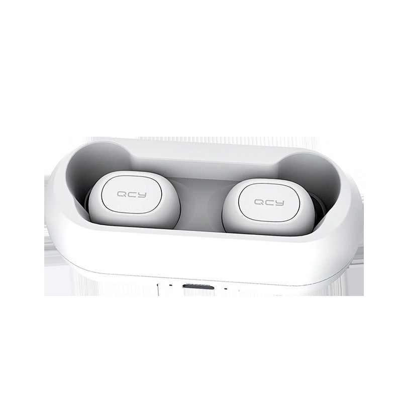 JMT-709450 True Wireless Bluetooth Headset with Power Display and Voice Control, Stereo Sound, Black or White