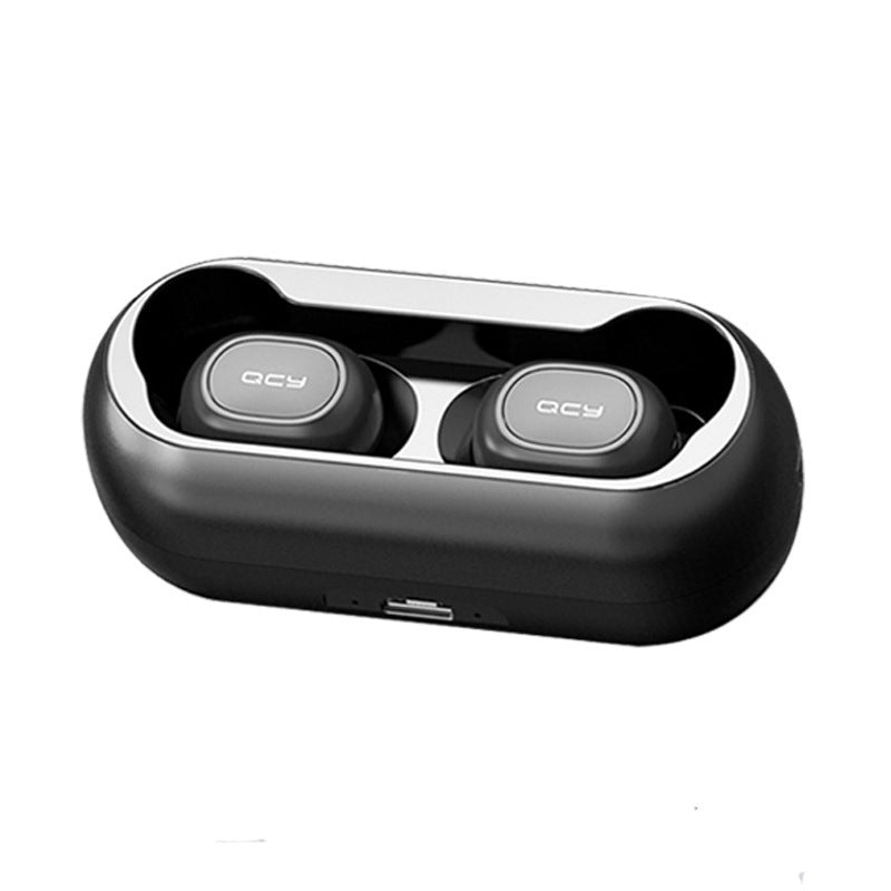 JMT-709450 True Wireless Bluetooth Headset with Power Display and Voice Control, Stereo Sound, Black or White