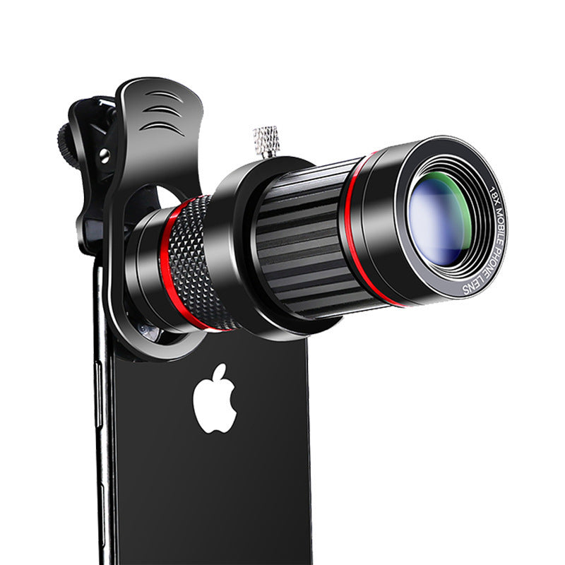 JMT-709642 Mobile Phone Universal 15-45X Zoom Telescope with Clip and Accessories
