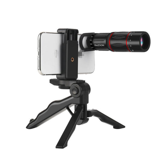 JMT-709642 Mobile Phone Universal 15-45X Zoom Telescope with Clip and Accessories