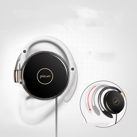 JMT-709770 L1 Wired Ear Hanging Sports Earphones with Microphone and 3.5mm Plug