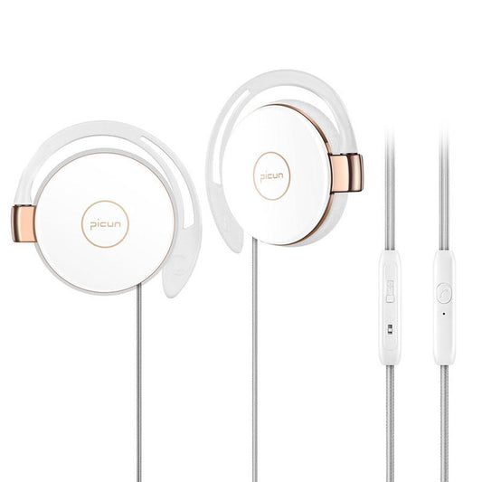 JMT-709770 L1 Wired Ear Hanging Sports Earphones with Microphone and 3.5mm Plug