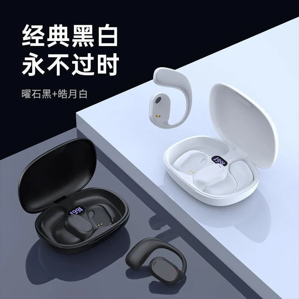 JMT-709962 Open-Air Wireless Earphones with BT5.4 and LED Digital Display for Sports and Gaming