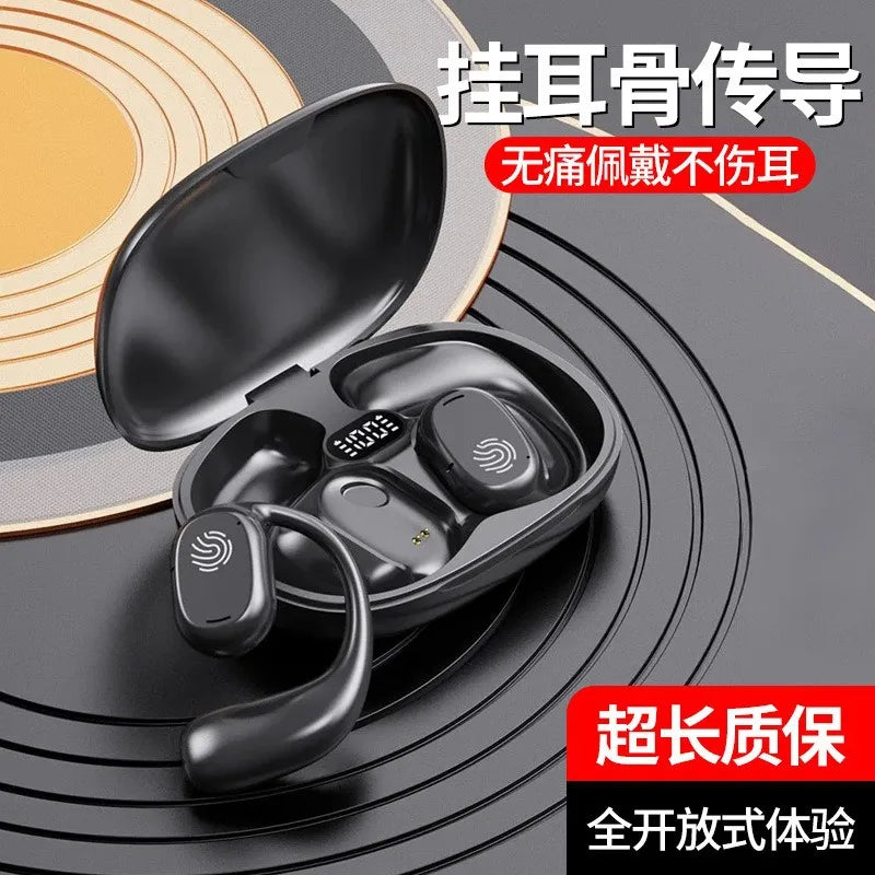 JMT-709962 Open-Air Wireless Earphones with BT5.4 and LED Digital Display for Sports and Gaming