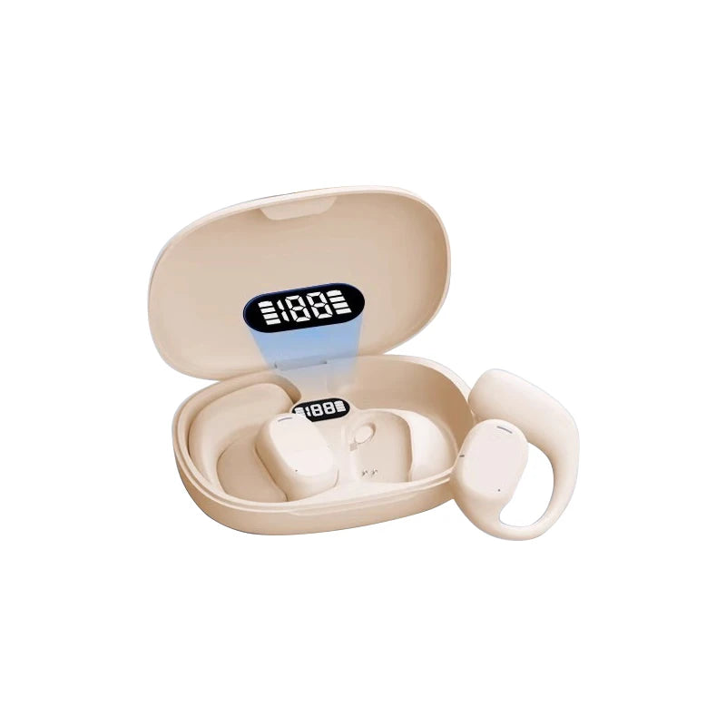 JMT-709962 Open-Air Wireless Earphones with BT5.4 and LED Digital Display for Sports and Gaming
