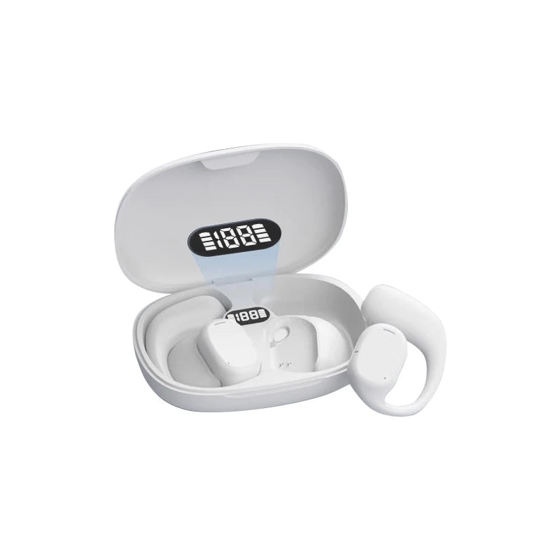 JMT-709962 Open-Air Wireless Earphones with BT5.4 and LED Digital Display for Sports and Gaming