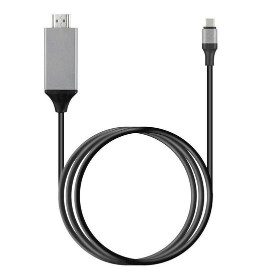 JMT-709962 Type-C to HDMI Video Converter Cable, Copper Core, 1.8-2 Meter Length, Single Connector