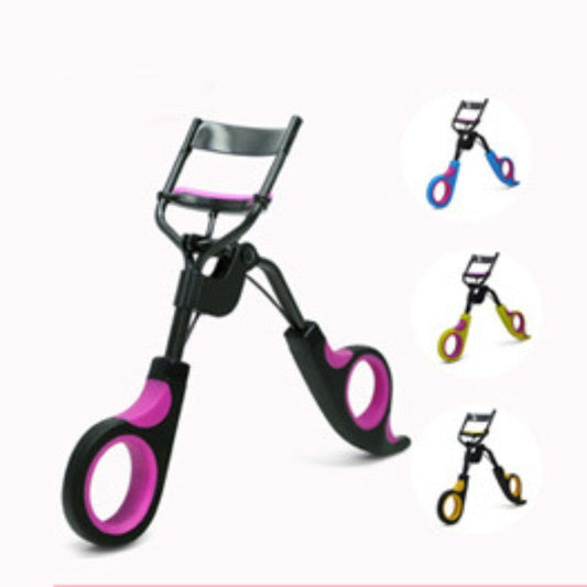 JMT-710218 Semi-Arc Eyelash Curler with Steel Comb and Eyebrow Grooming Set - 5-Piece Carbon Steel Tool Kit