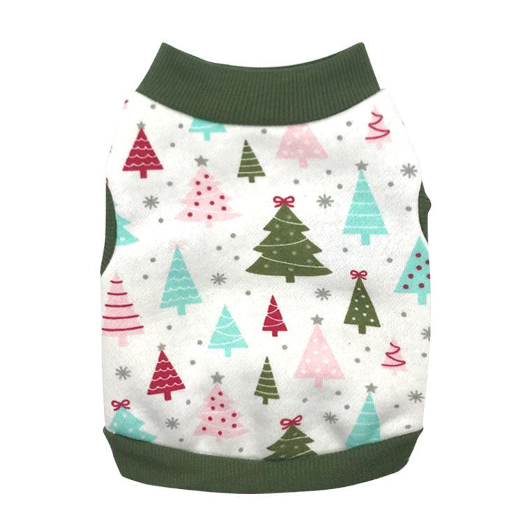 JMT-710410 Festive Fleece Vest for Dogs and Cats - Casual Two-Legged Apparel