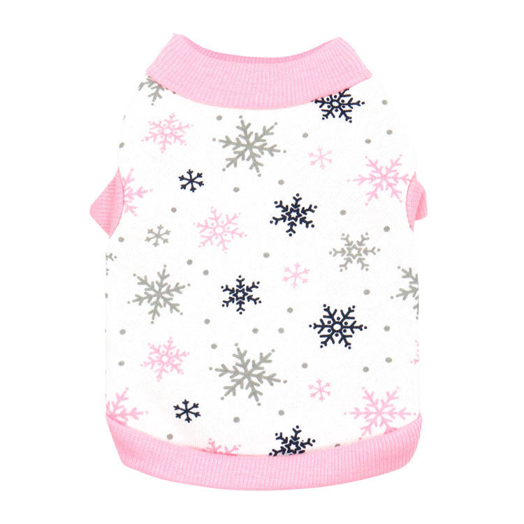 JMT-710410 Festive Fleece Vest for Dogs and Cats - Casual Two-Legged Apparel